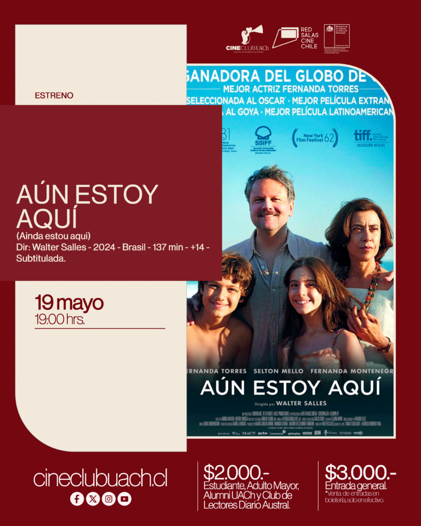 AÚN ESTOY AQUÍ Cine Club Uach