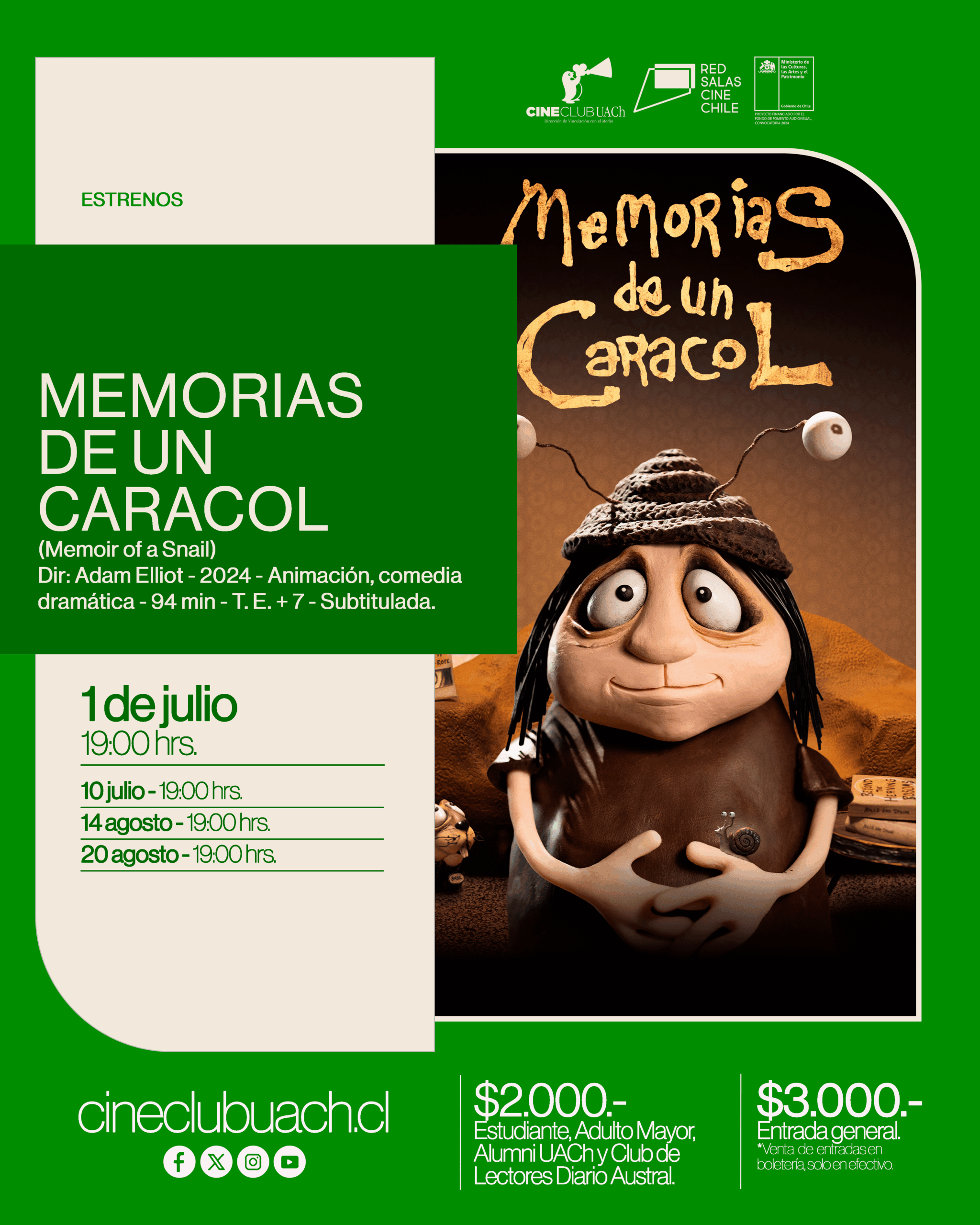 MEMORIAS DE UN CARACOL