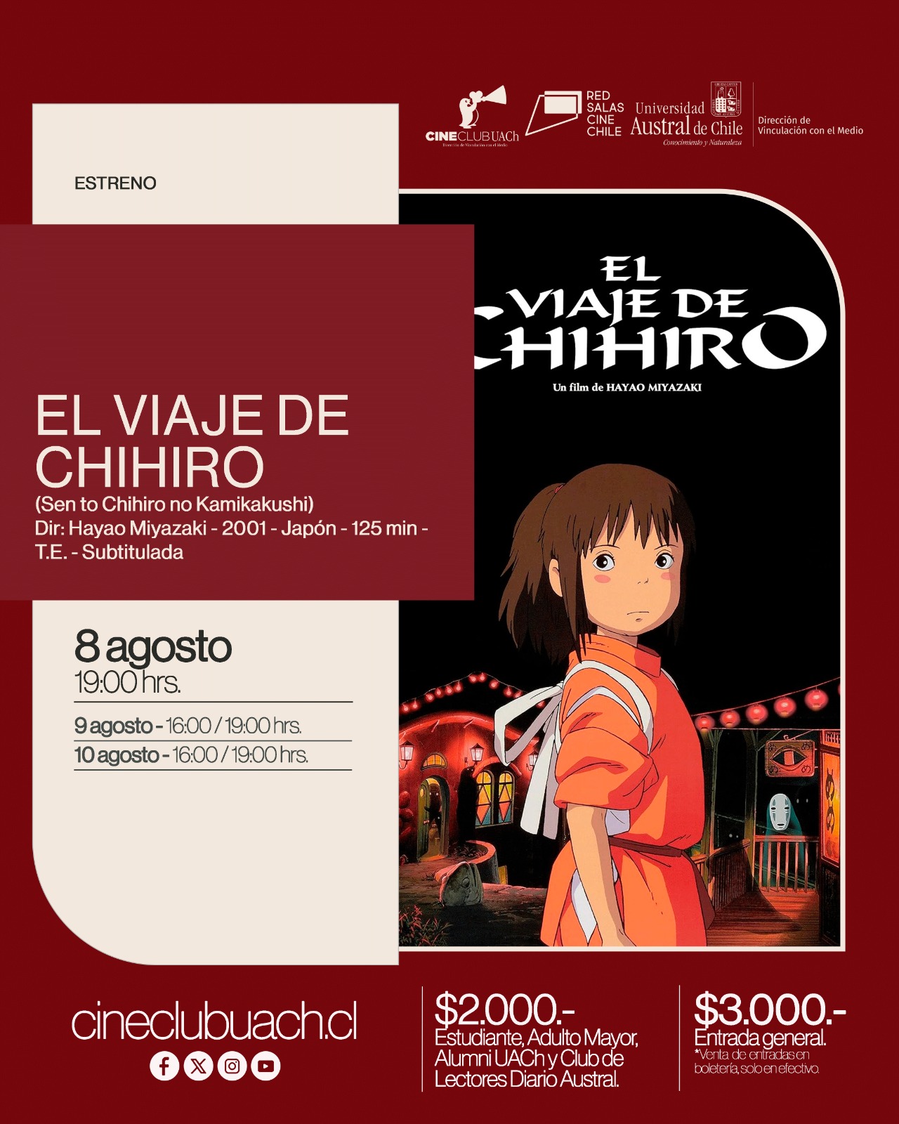 EL VIAJE DE CHIHIRO