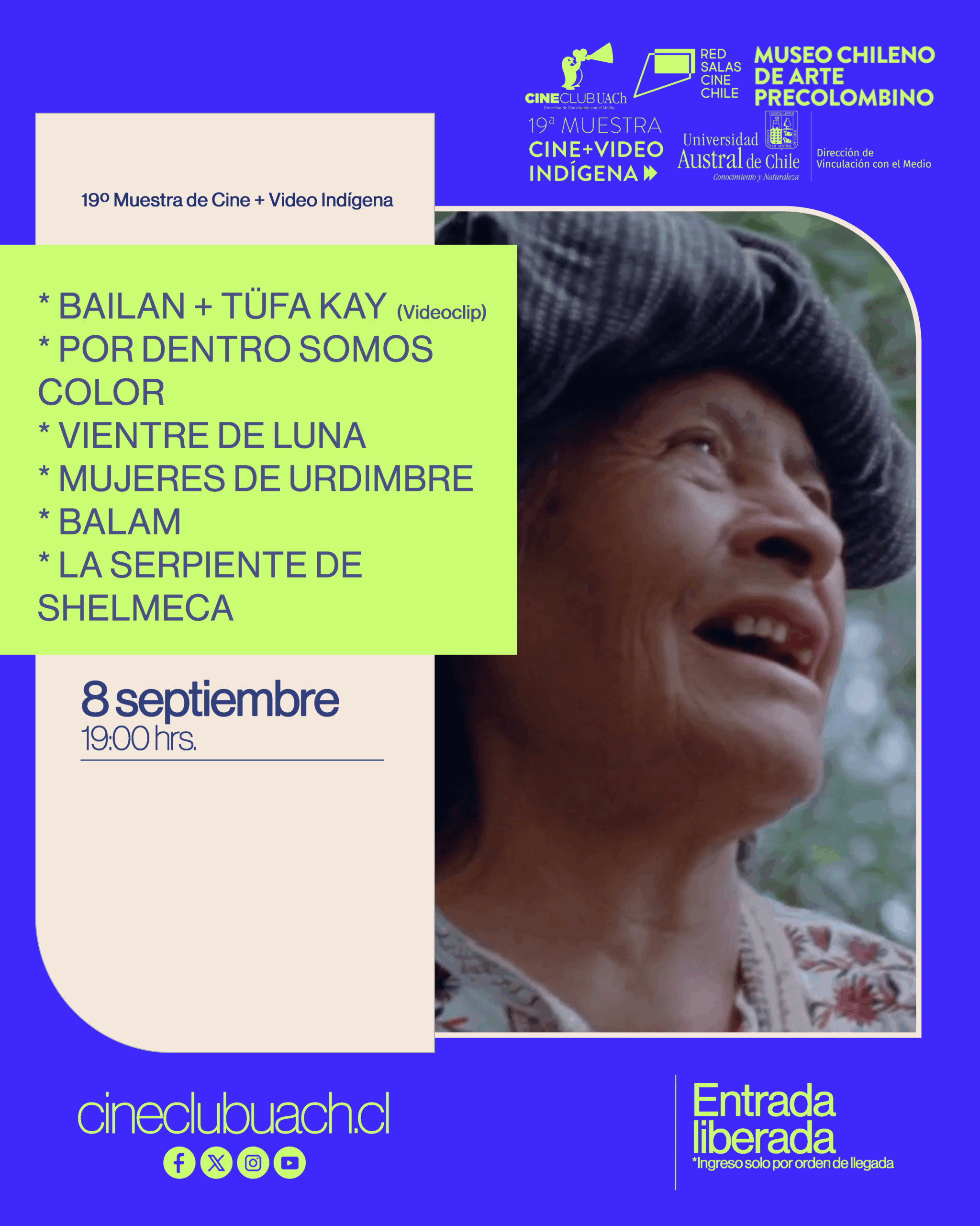 19 Muestra Cine+Video Indígena