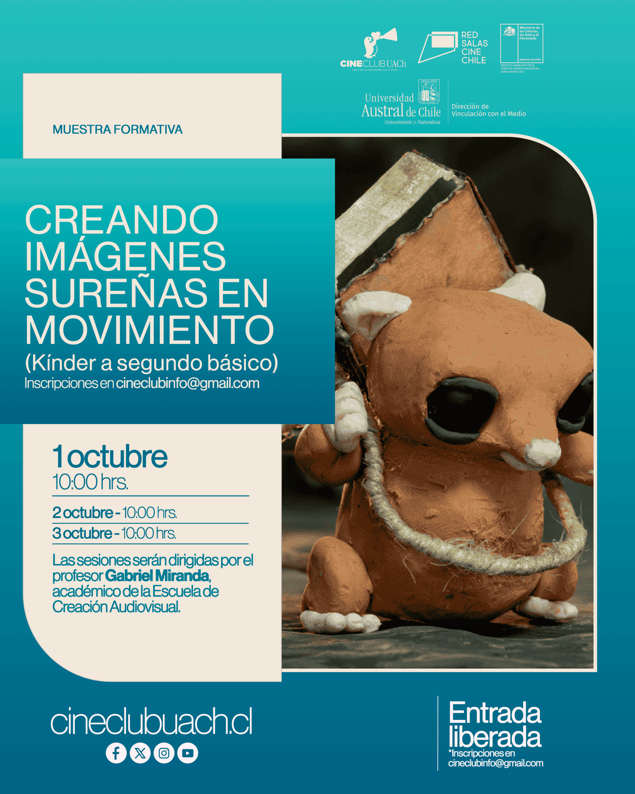 MUESTRA FORMATIVA CREANDO IMÁGENES SUREÑAS EN MOVIMIENTO