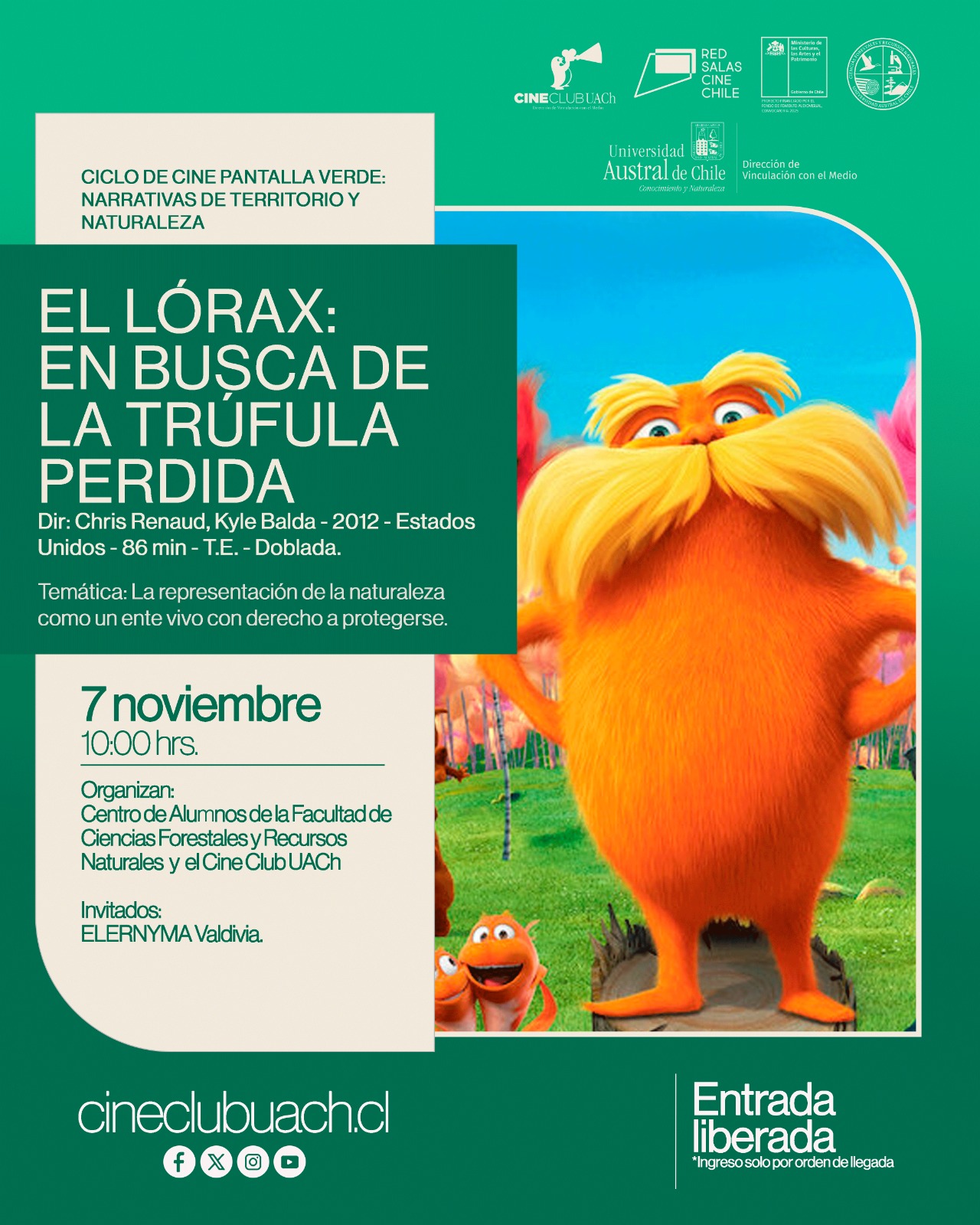 EL LÓRAX: EN BUSCA DE LA TRÚFULA PERDIDA