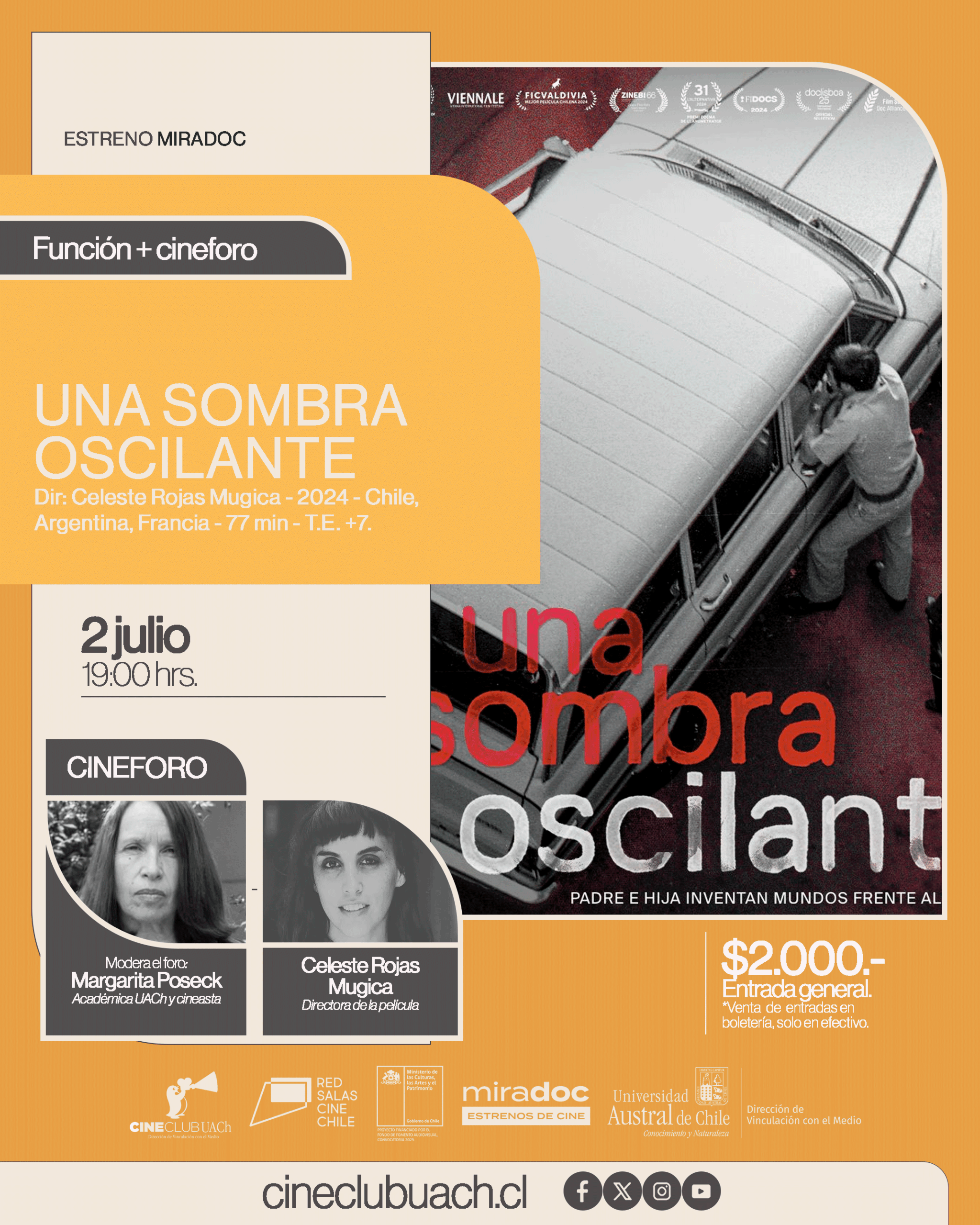 UNA SOMBRA OSCILANTE