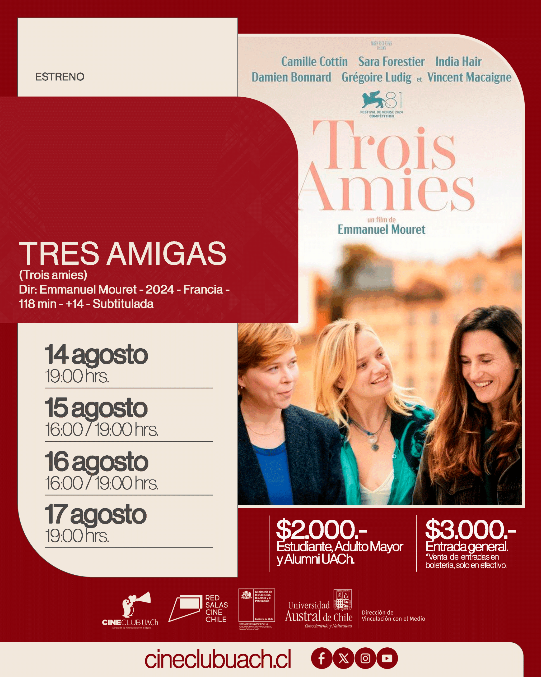 TRES AMIGAS
