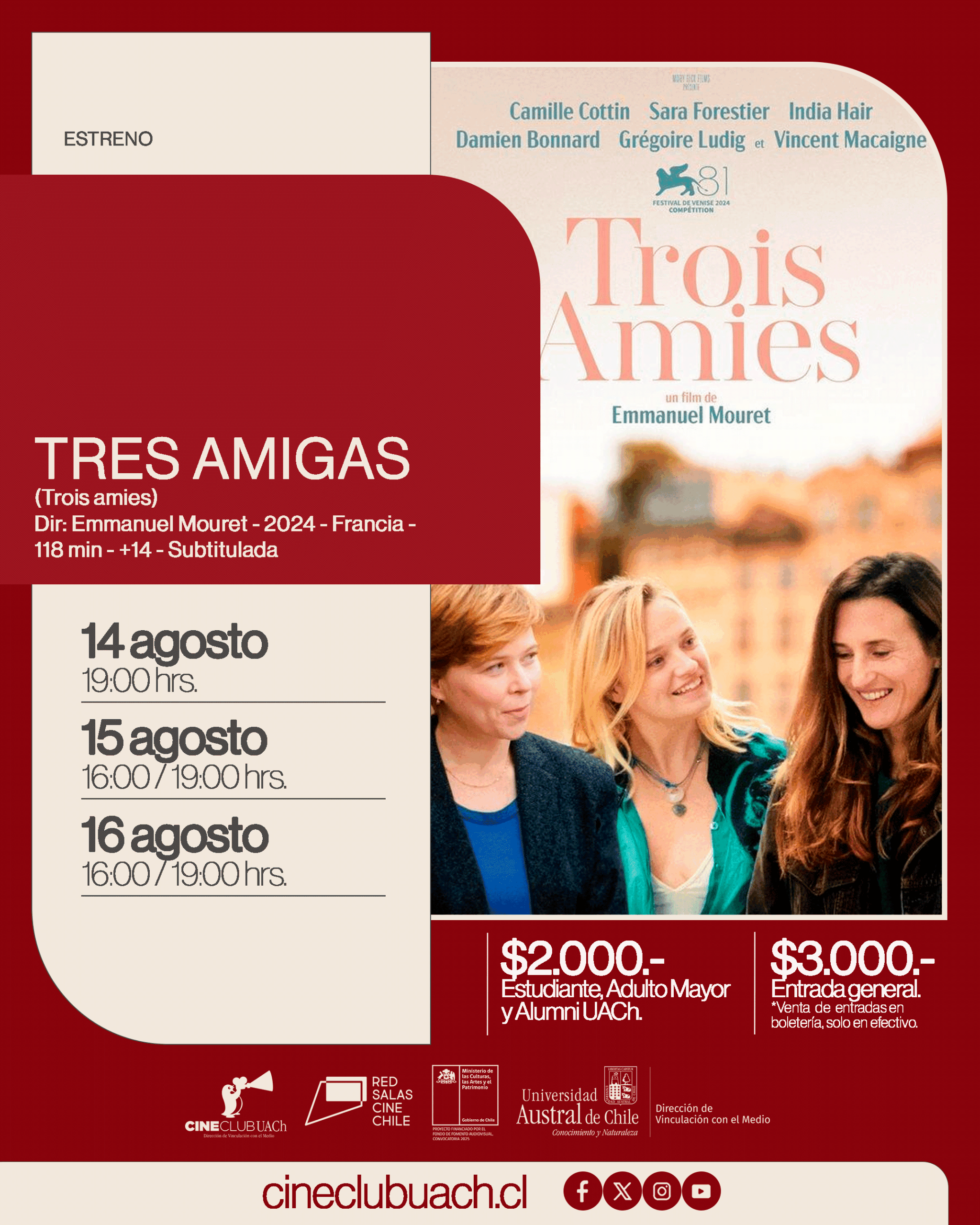 TRES AMIGAS